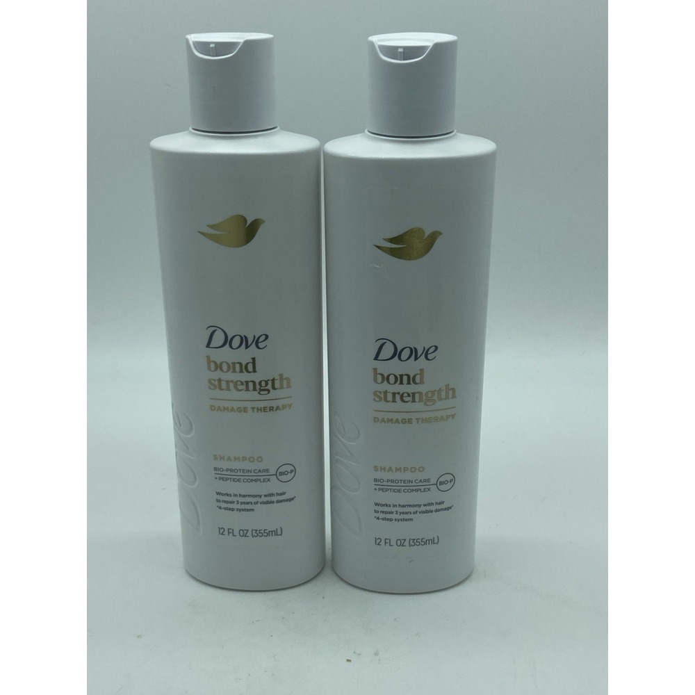 Dove Bond Strength‎ Damage Therapy Shampoo Set 12 oz 2 Count NEW
